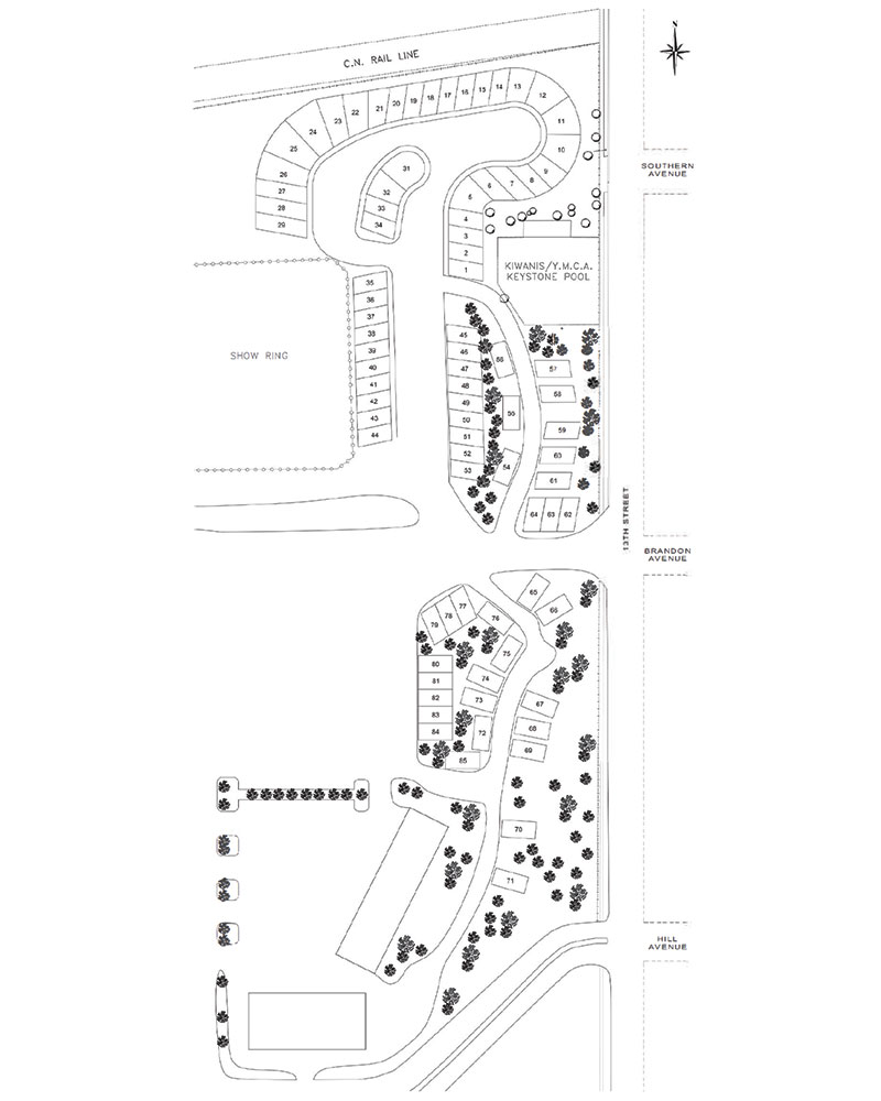 Camping Map