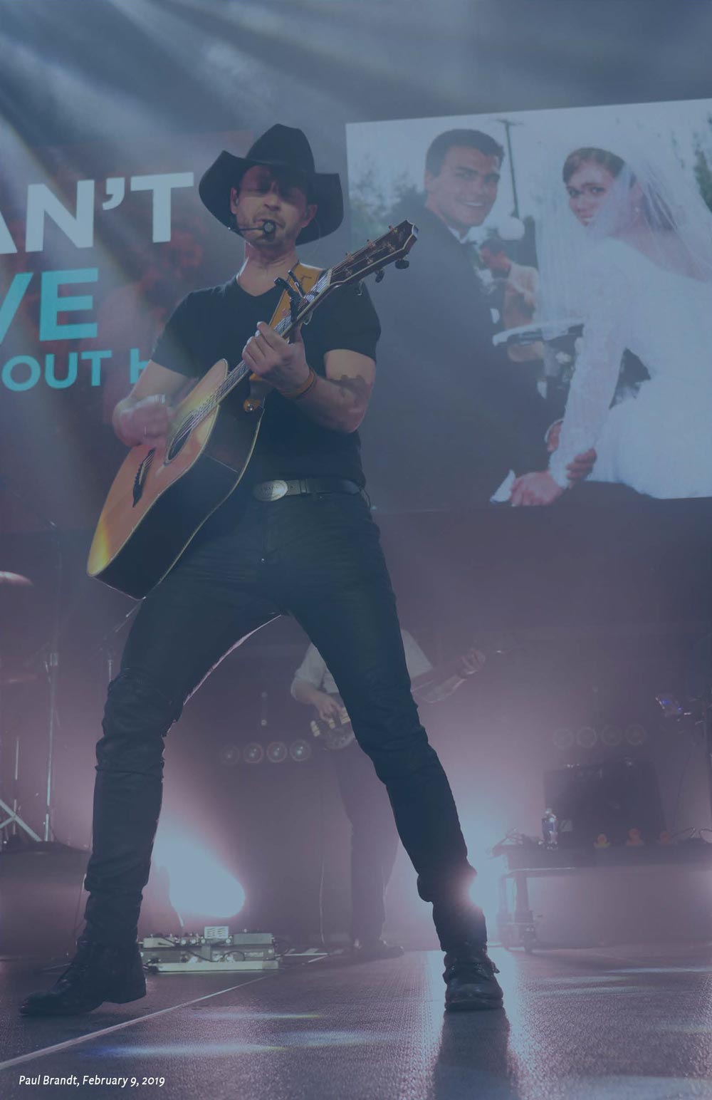 Paul Brandt at Westoba Place at the Keystone Centre, Brandon, Manitoba, 2019