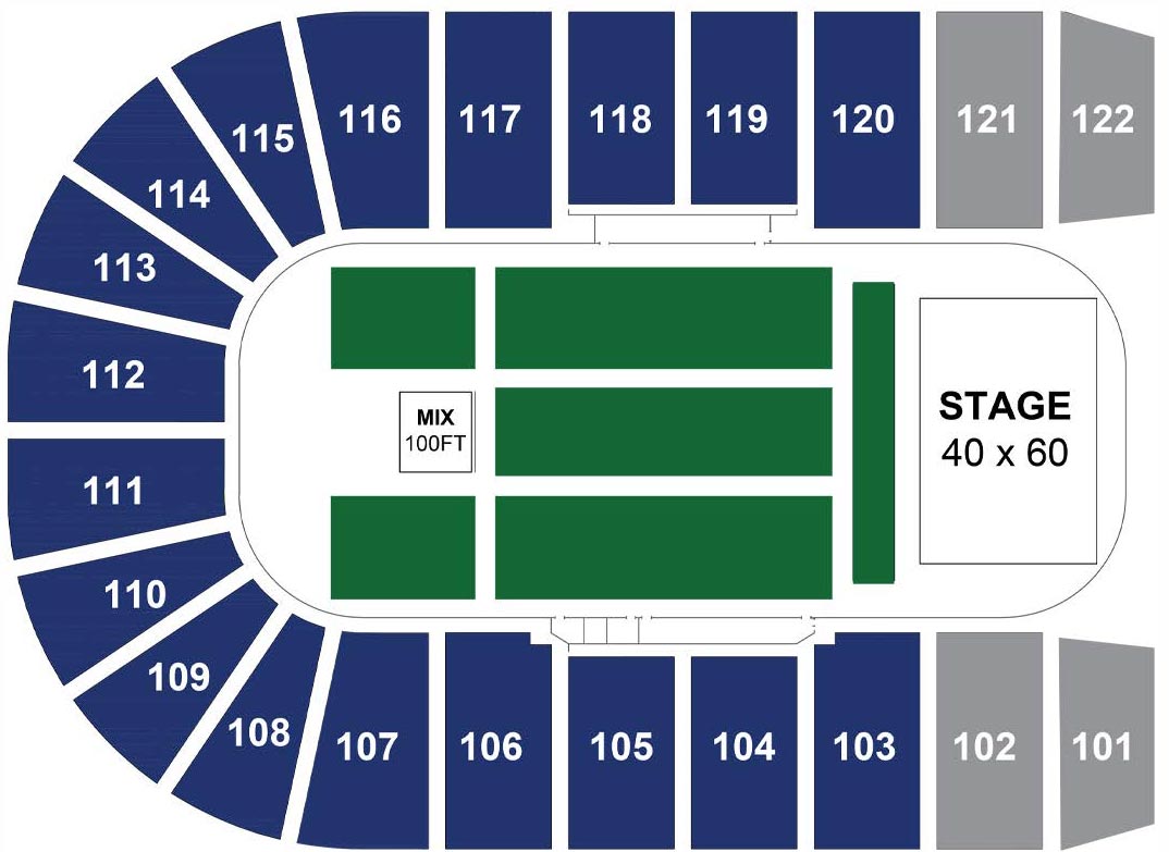 Westoba Place Seating Map - Full Bowl